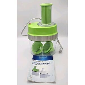 Ambiano‎ Electric Spiralizer - GREEN - NEW w/o BOX